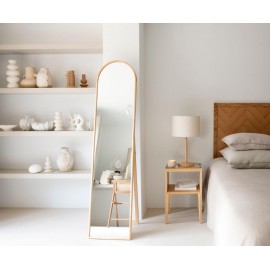 Andrea House - Ολόσωμος Καθρεφτης Δαπέδου Pine Wood 50x160cm