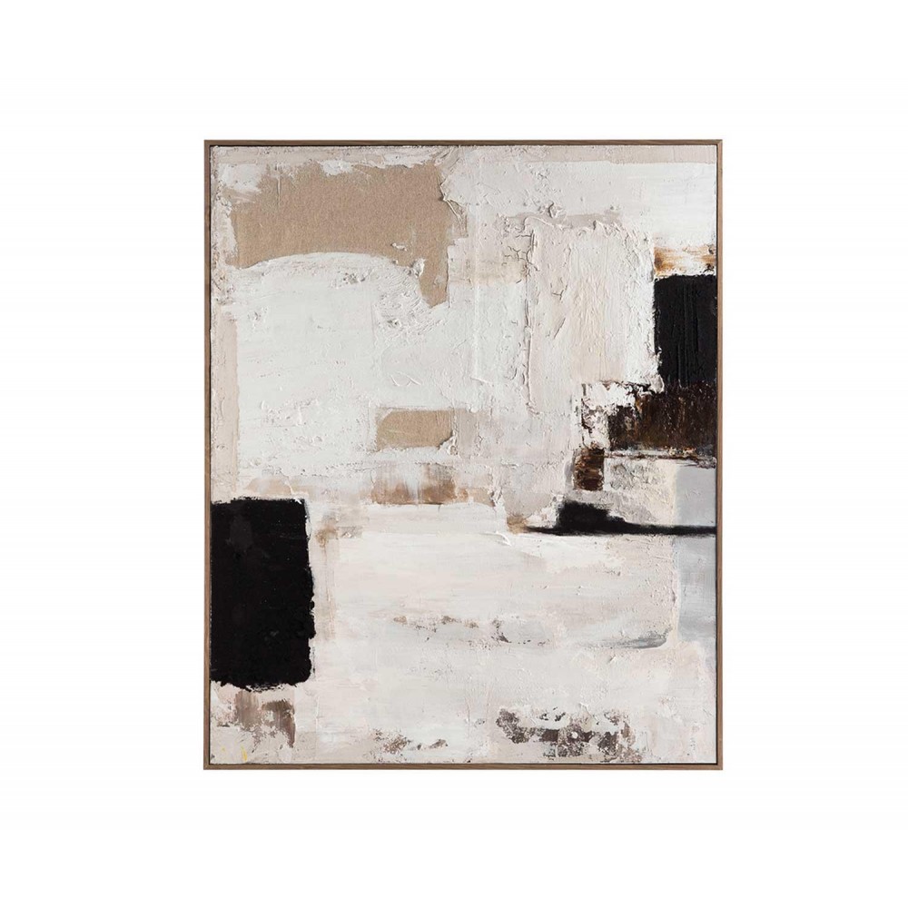 Andrea House - Χειροποίητος Πίνακας Ζωγραφικής Abstract Udaipur 80x100cm