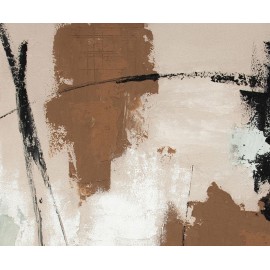 Andrea House - Χειροποίητος Πίνακας Ζωγραφικής Abstract Esauira 80x80cm