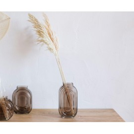 Andrea House - Αποξηραμένα Λουλούδια 3τμχ Pampas White 105cm