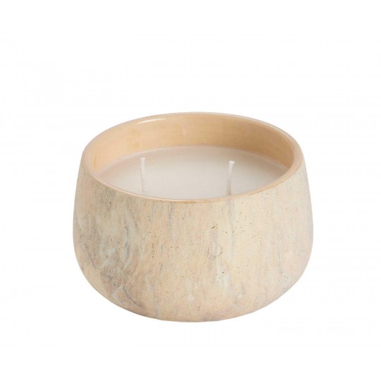 Andrea House - Αρωματικό Κερί Με Διπλό Φυτίλι Σε Κεραμική Βάση Corfu