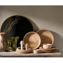 Andrea House - Αρωματικό Κερί Με Τριπλό Φυτίλι Σε Κεραμική Βάση Sienna