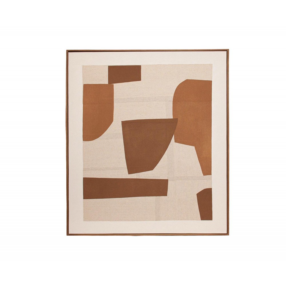 Andrea House - Χειροποίητος Πίνακας Ζωγραφικής Abstract Muna 80x100cm