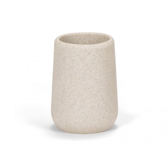 Andrea House - Ποτηράκι Για Οδοντόβουρτσες Beige Sandstone