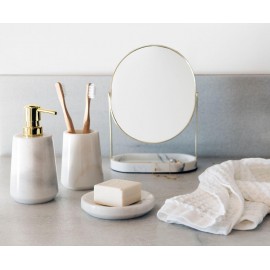 Andrea House - Επιτραπέζιος Καθρέφτης Gold Mettal Marble Effect Andrea House - Επιτραπέζιος Καθρέφτης Gold Mettal Marble Effect