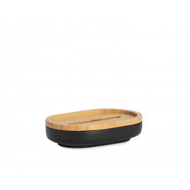 Andrea House - Βάση Για Σαπούνι Black Nordic Bamboo