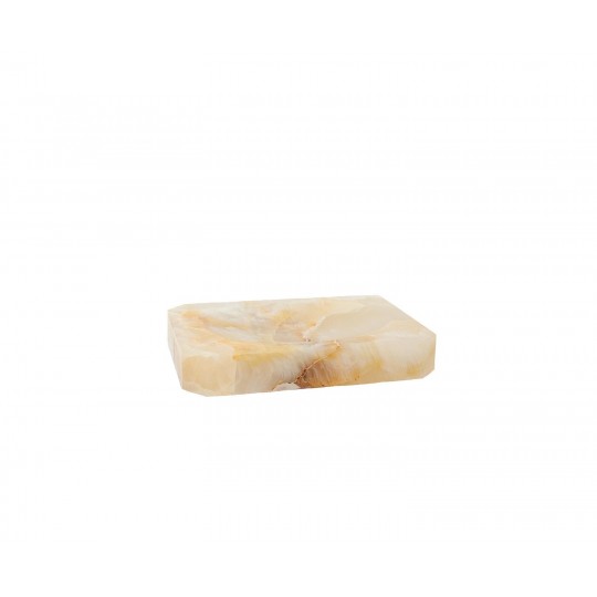 Andrea House - Μαρμάρινη Βάση Για Σαπούνι White/Beige Marble