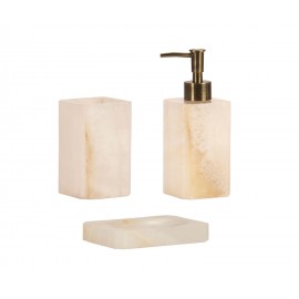 Andrea House - Μαρμάρινο Ποτηράκι Για Οδοντόβουρτσες White/Beige Marble Andrea House - Μαρμάρινο Ποτηράκι Για Οδοντόβουρτσες White/Beige Marble