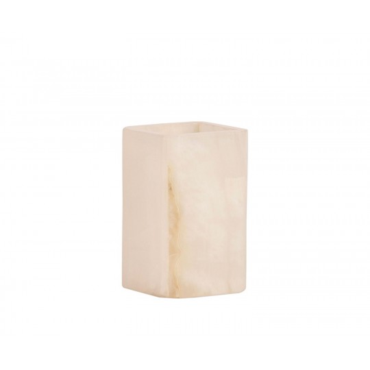 Andrea House - Μαρμάρινο Ποτηράκι Για Οδοντόβουρτσες White/Beige Marble Andrea House - Μαρμάρινο Ποτηράκι Για Οδοντόβουρτσες White/Beige Marble