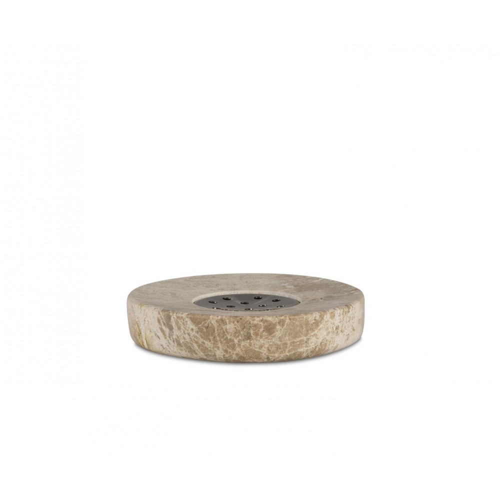 Andrea House - Μαρμάρινη Βάση Για Σαπούνι Brown Marble