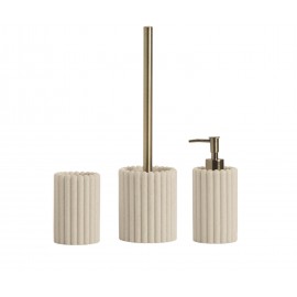 Andrea House - Αντλία Για Σαπούνι Stripes Beige Andrea House - Αντλία Για Σαπούνι Stripes Beige