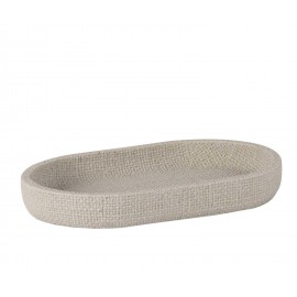 Andrea House - Δίσκος Μπάνιου Textured Beige