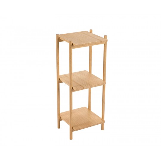 Andrea House - Ραφιέρα Μπάνιου 3 Επιπέδων Bamboo 87cm