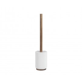 Andrea House - Πιγκάλ Μπάνιου Polyresin Stripes Acacia Wood