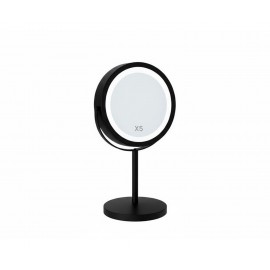 Andrea House - Επιτραπέζιος Καθρέφτης Μπάνιου LED Black Matte 5x