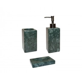 Andrea House - Μαρμάρινο Ποτηράκι Για Οδοντόβουρτσες Green Marble