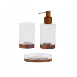 Andrea House - Βάση Για Σαπούνι Glass Acacia Brisa