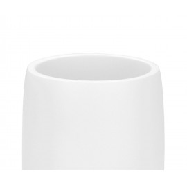 Andrea House - Ποτηράκι Για Οδοντόβουρτσες Cermanic White Round
