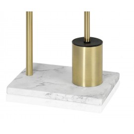 Andrea House - Βάση Δαπέδου Για Χαρτί Τουαλέτας & Πιγκάλ Μπάνιου Gold Metal