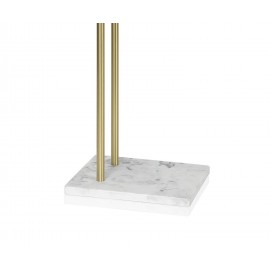 Andrea House - Επιδαπέδια Κρεμάστρα Για Πετσέτες 2 Θέσεων Gold Marble Effect
