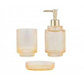 Andrea House - Βάση Για Σαπούνι Vintage Crystal Yellow