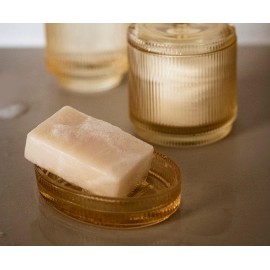 Andrea House - Βάση Για Σαπούνι Vintage Crystal Yellow