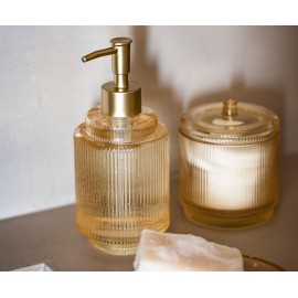 Andrea House - Αντλία Για Σαπούνι Vintage Crystal Yellow