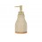 Andrea House - Αντλία Για Σαπούνι Wood/Beige Resin