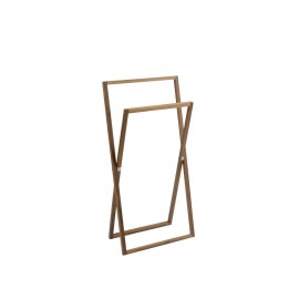 Andrea House - Επιδαπέδια Αναδιπλούμενη Κρεμάστρα Για Πετσέτες Acacia Wood