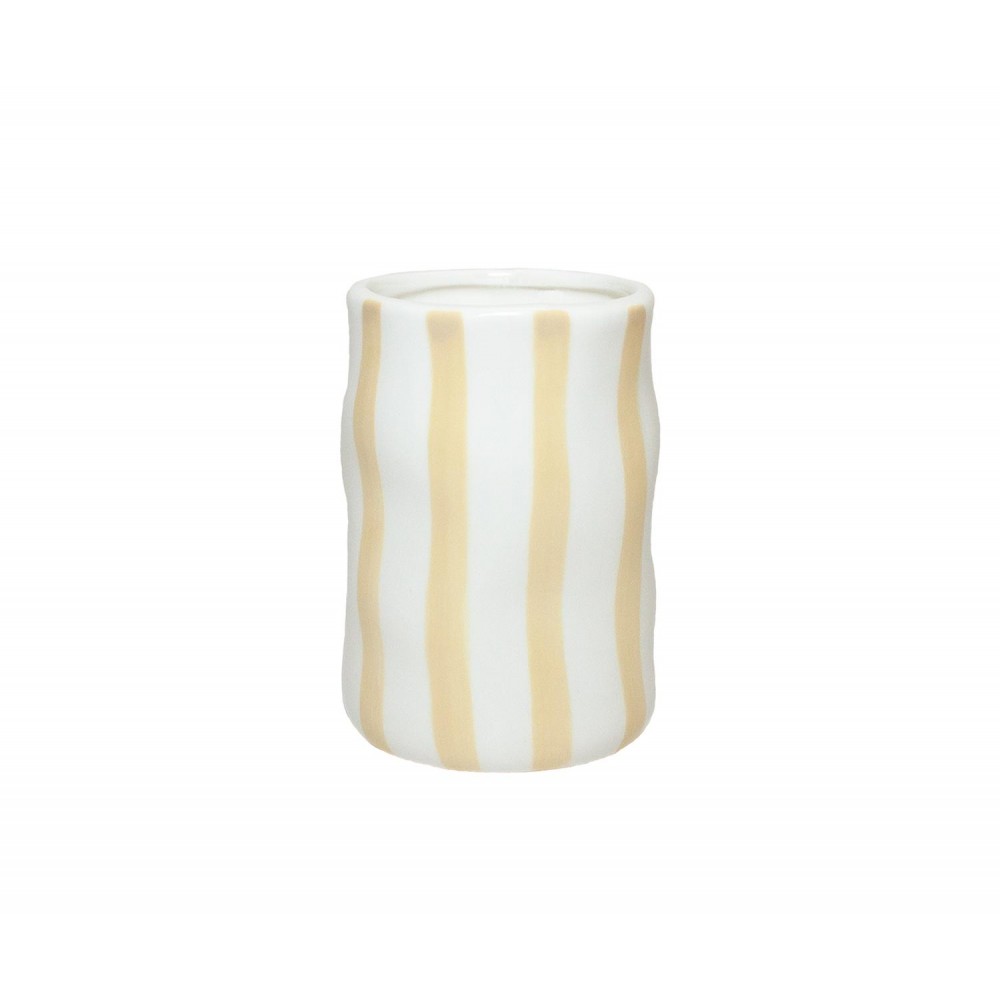 Andrea House - Ποτηράκι Για Οδοντόβουρτσες Bari White - Beige