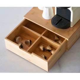 Andrea House - Bamboo Θήκη Για Κάψουλες 4 Θέσεων