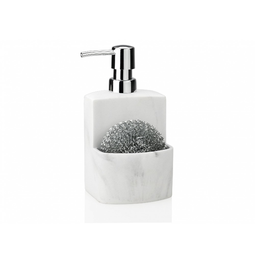 Andrea House - Αντλία Για Σαπούνι Κουζίνας Marble Effect White