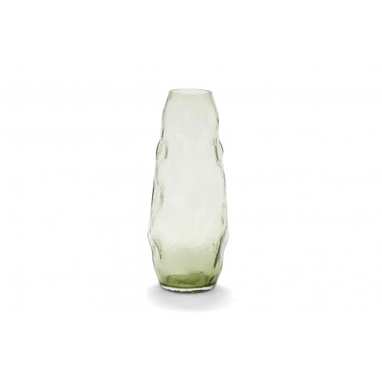 Andrea House - Γυάλινο Βάζο Serenity Green Medium 15 x 34,5cm