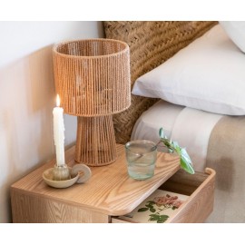 Andrea House - Επιτραπέζιο Φωτιστικό Natural Fiber