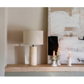 Andrea House - Επιτραπέζιο Φωτιστικό Glow Travertine Linen