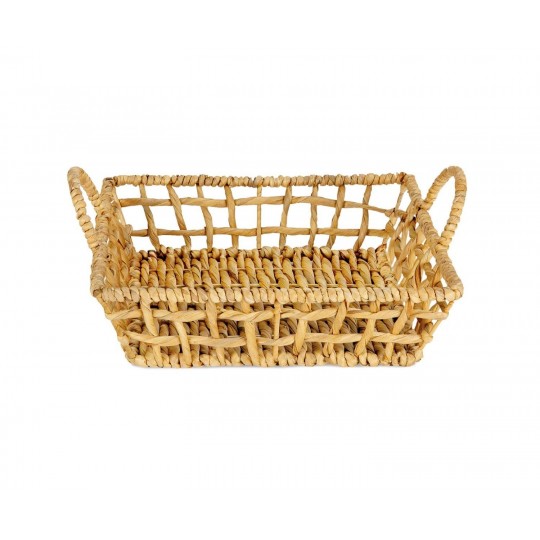 Andrea House - Πλεκτός Δίσκος Με Χερούλια Water Hyacinth