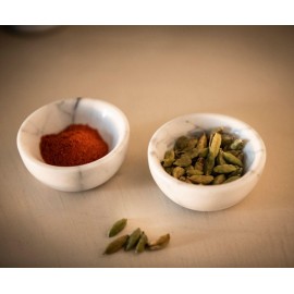 Andrea House - Σετ 2 Μαρμάρινα Μίνι Μπολ Για Dip