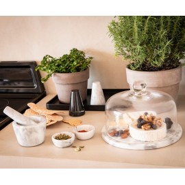 Andrea House - Σετ 2 Μαρμάρινα Μίνι Μπολ Για Dip