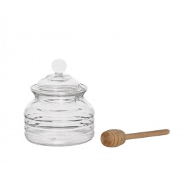 Andrea House - Γυάλινο Δοχείο Για Μέλι Με Καπάκι 300ml