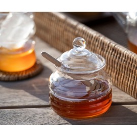 Andrea House - Γυάλινο Δοχείο Για Μέλι Με Καπάκι 300ml