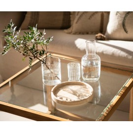 Andrea House - Γυάλινη Κανάτα Με Ποτήρι 0,8L