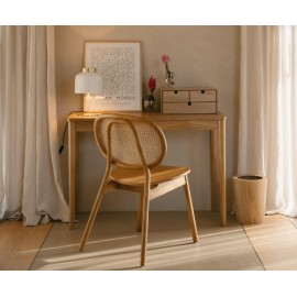 Andrea House - Ξύλινη Κονσόλα/Γραφείο Nordic Brown 105 x 45 x 73cm