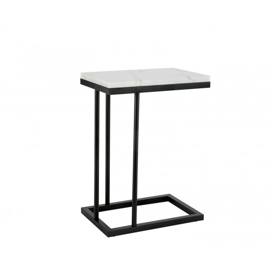 Andrea House - Βοηθητικό Τραπεζάκι Black White Marble Andrea House - Βοηθητικό Τραπεζάκι Black White Marble