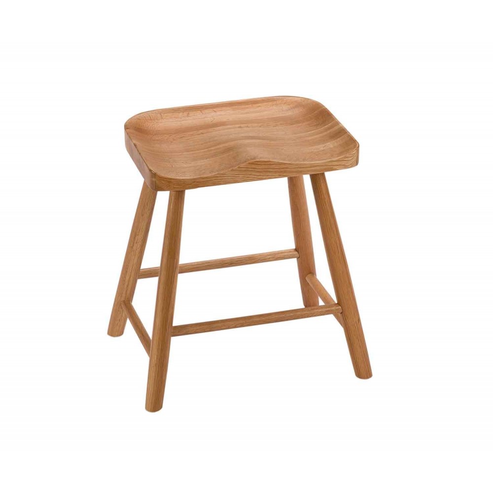 Andrea House - Σκαμπό Από Ξύλο Δρυός Andrea House - Σκαμπό Από Ξύλο Δρυός