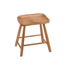 Andrea House - Σκαμπό Από Ξύλο Δρυός