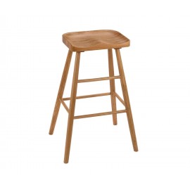 Andrea House - Σκαμπό Μπαρ Από Ξύλο Δρυός