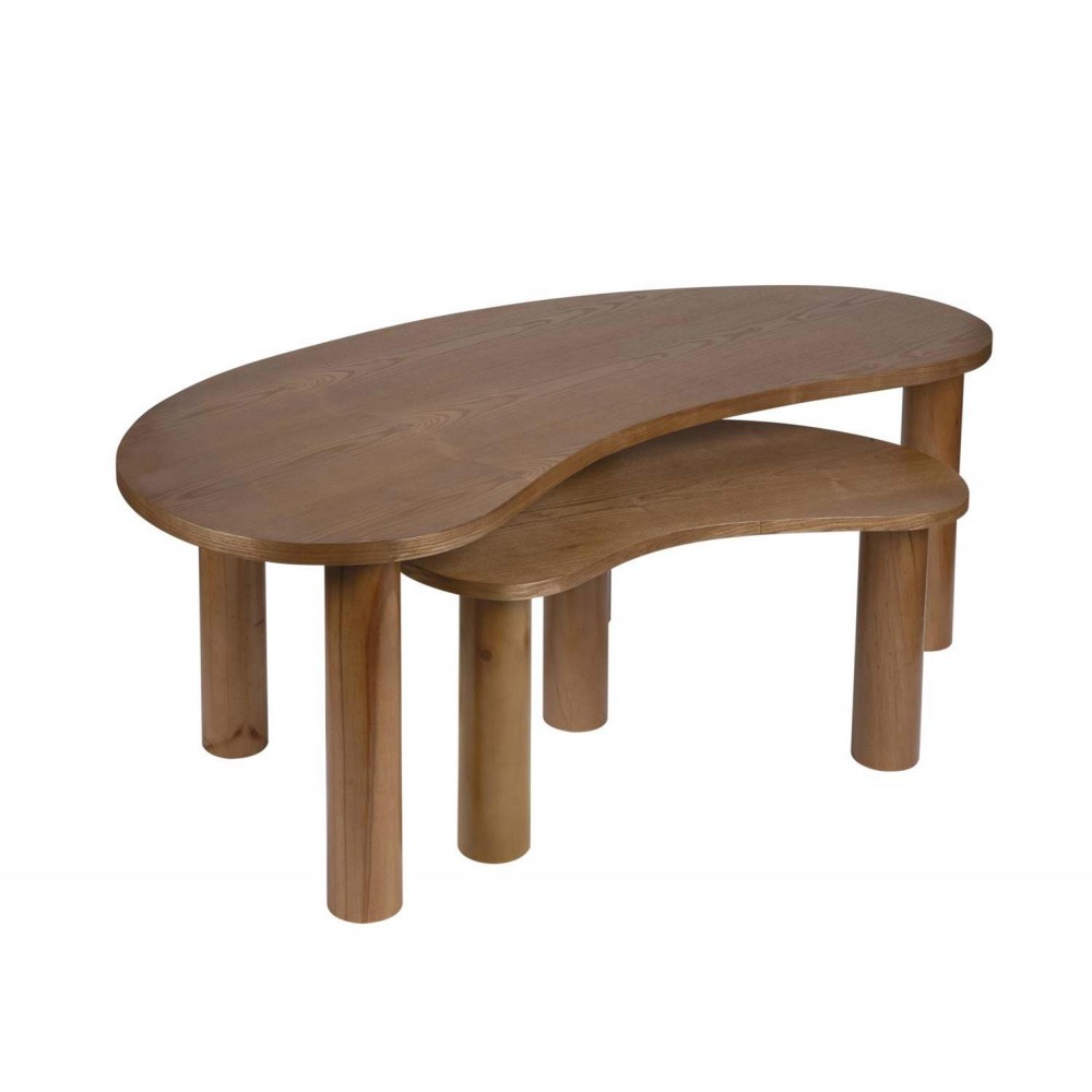 Andrea House - Σετ 2 Τραπεζάκια Σαλονιού Ash Wood Andrea House - Σετ 2 Τραπεζάκια Σαλονιού Ash Wood