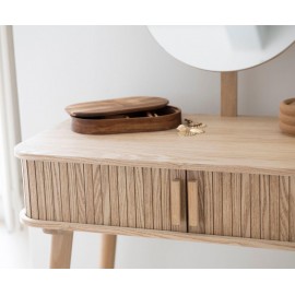 Andrea House - Boudoir Με Ντουλαπάκι Nordic Ash Wood