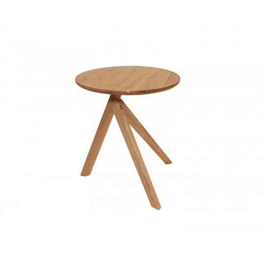 Andrea House - Δρύινο Coffee Table Ø60cm