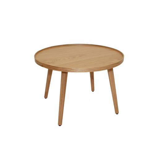 Andrea House - Δρύινο Coffee Table Ø60cm